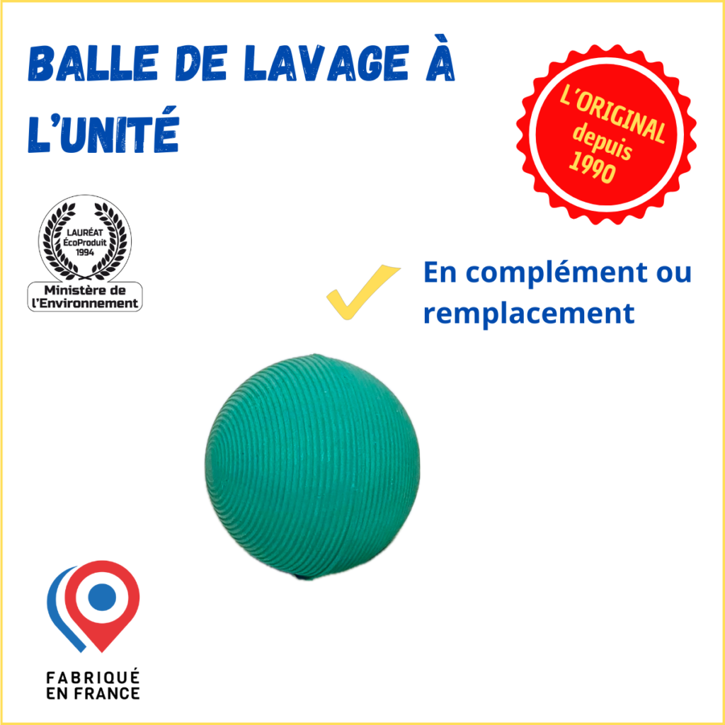 Balle de lavage à l’unité